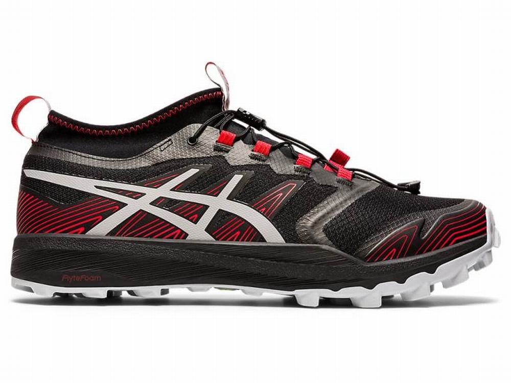 Chaussures Trail Asics FujiTrabuco PRO Homme Noir Grise | KEM-163407