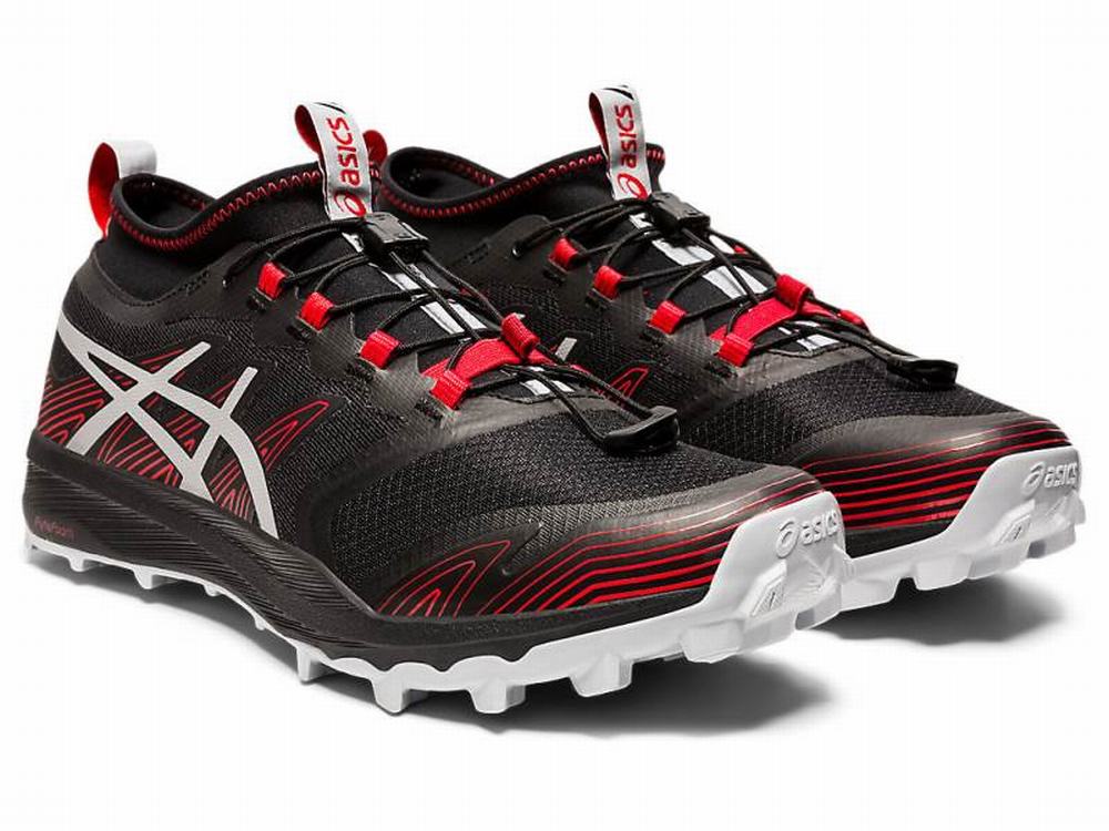 Chaussures Trail Asics FujiTrabuco PRO Homme Noir Grise | KEM-163407