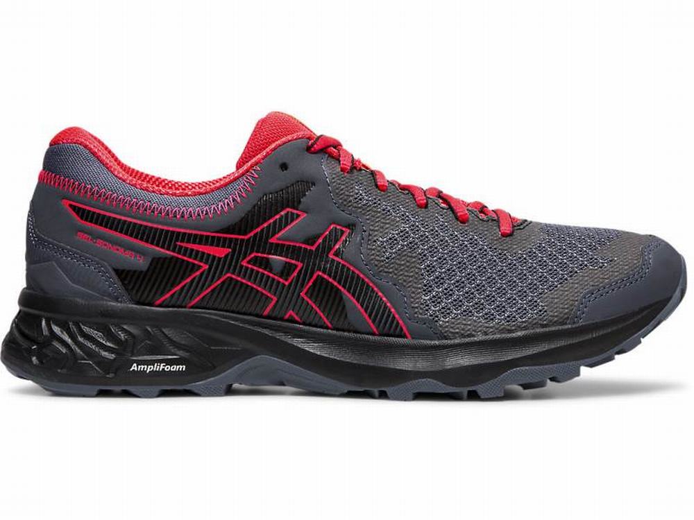 Chaussures Trail Asics GEL-SONOMA 4 Femme Noir Grise | NUX-389176