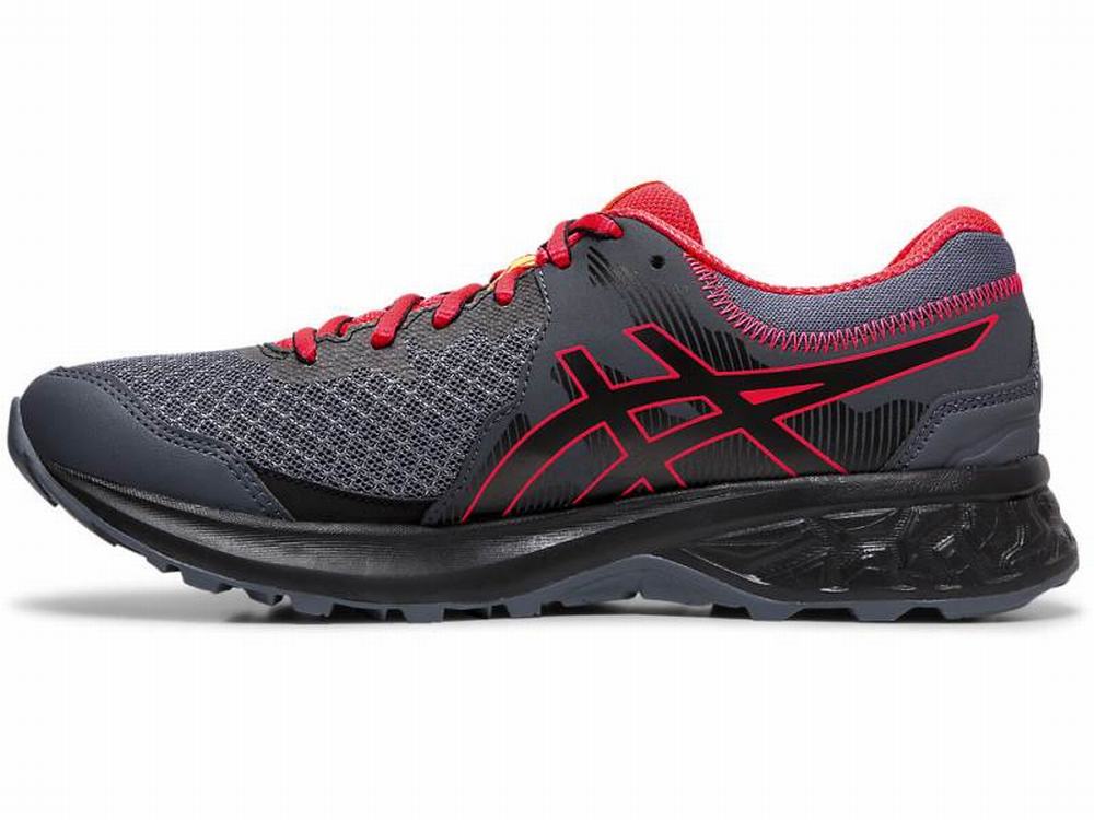 Chaussures Trail Asics GEL-SONOMA 4 Femme Noir Grise | NUX-389176