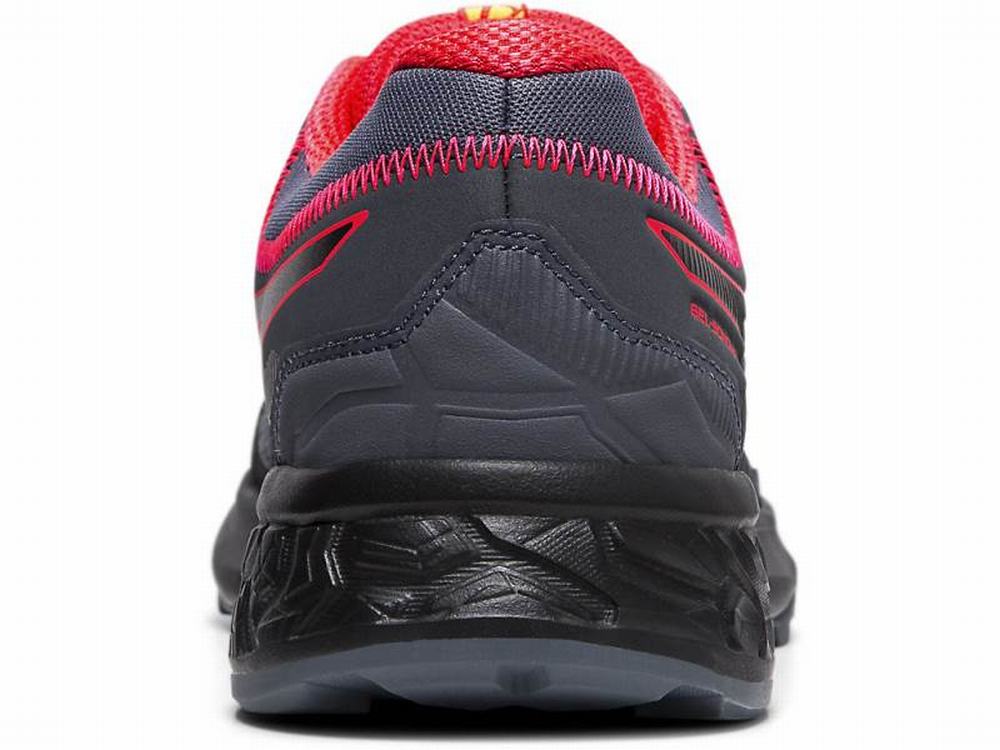 Chaussures Trail Asics GEL-SONOMA 4 Femme Noir Grise | NUX-389176