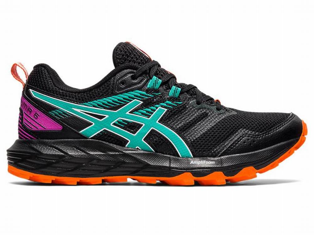 Chaussures Trail Asics GEL-SONOMA 6 Femme Noir | QRC-875236