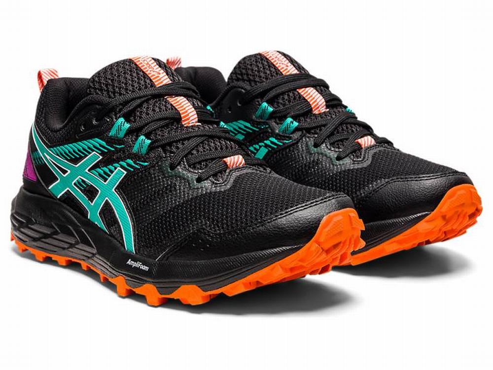 Chaussures Trail Asics GEL-SONOMA 6 Femme Noir | QRC-875236