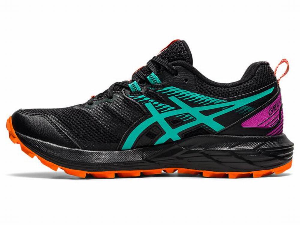 Chaussures Trail Asics GEL-SONOMA 6 Femme Noir | QRC-875236