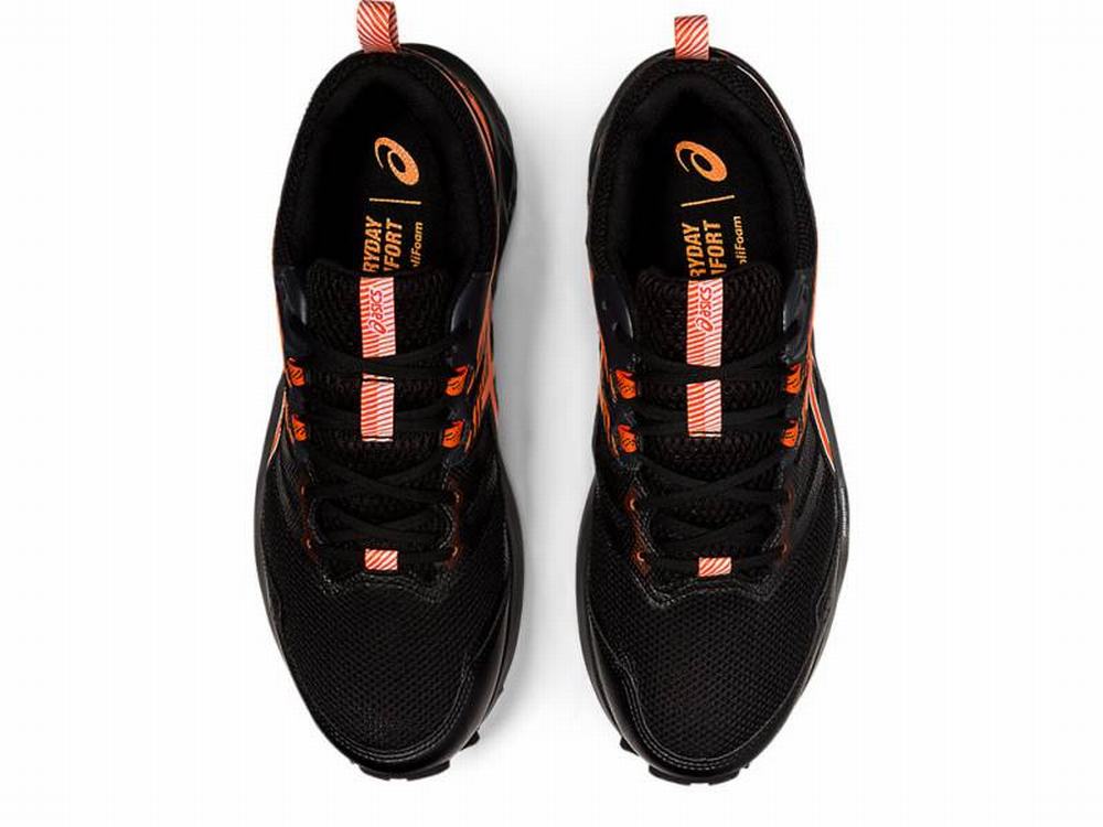 Chaussures Trail Asics GEL-SONOMA 6 G-TX Homme Noir Doré Orange | MAR-910682