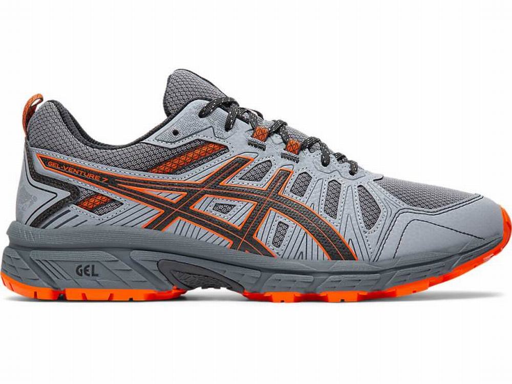 Chaussures Trail Asics GEL-VENTURE 7 (4E) Homme Grise | TEJ-472386