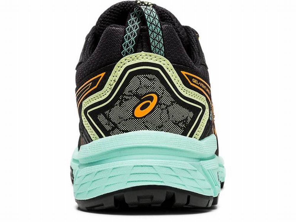 Chaussures Trail Asics GEL-VENTURE 7 (D) Femme Noir Orange | JOL-376529