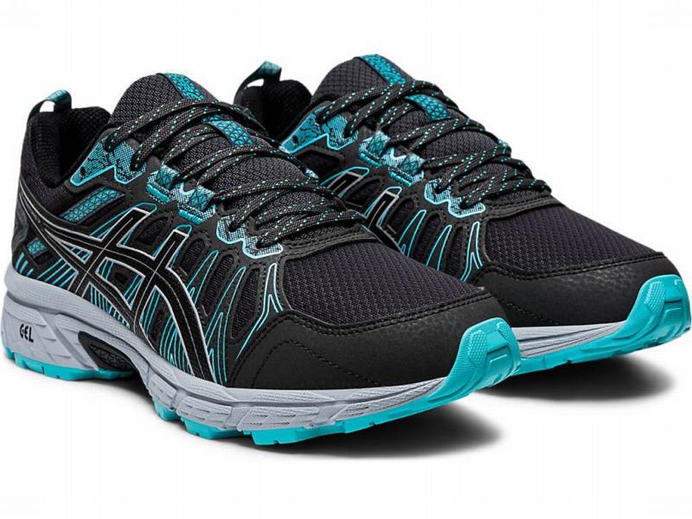 Chaussures Trail Asics GEL-VENTURE 7 (D) Femme Grise Noir | SBP-685327