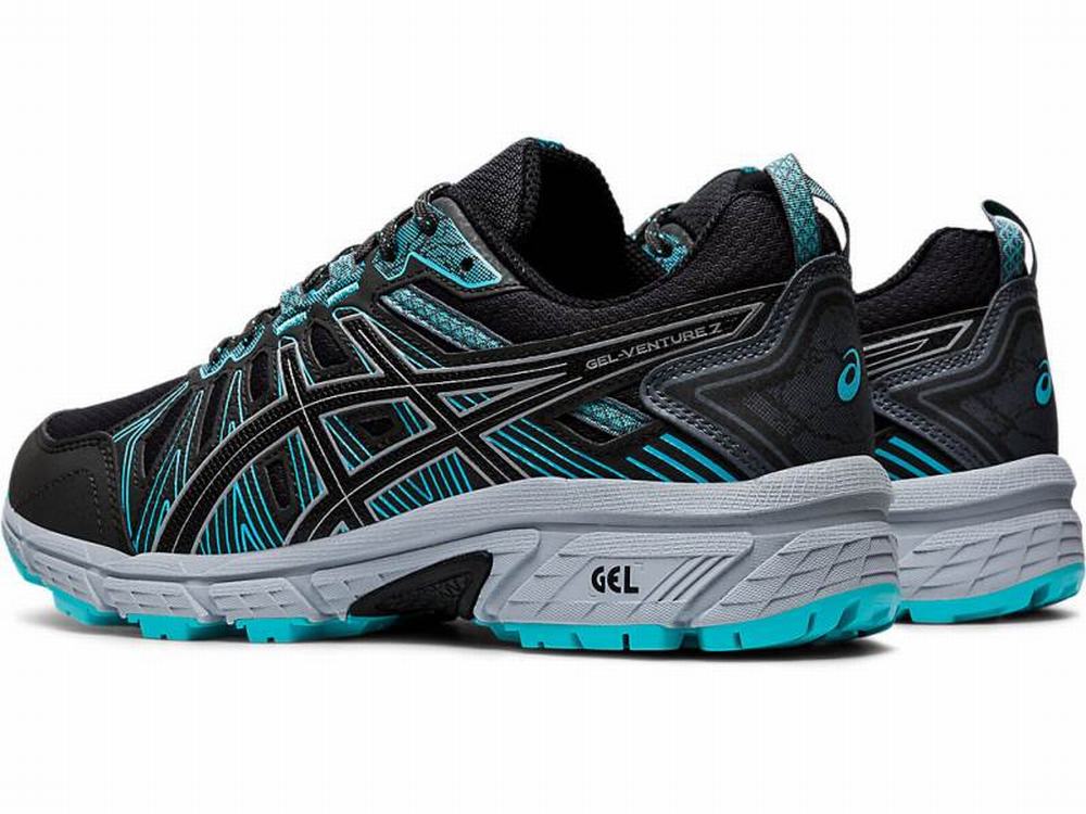 Chaussures Trail Asics GEL-VENTURE 7 (D) Femme Grise Noir | SBP-685327