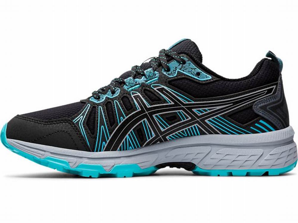 Chaussures Trail Asics GEL-VENTURE 7 (D) Femme Grise Noir | SBP-685327