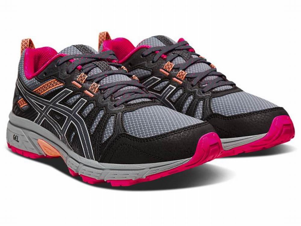 Chaussures Trail Asics GEL-VENTURE 7 (D) Femme Argent Grise | WHZ-725901