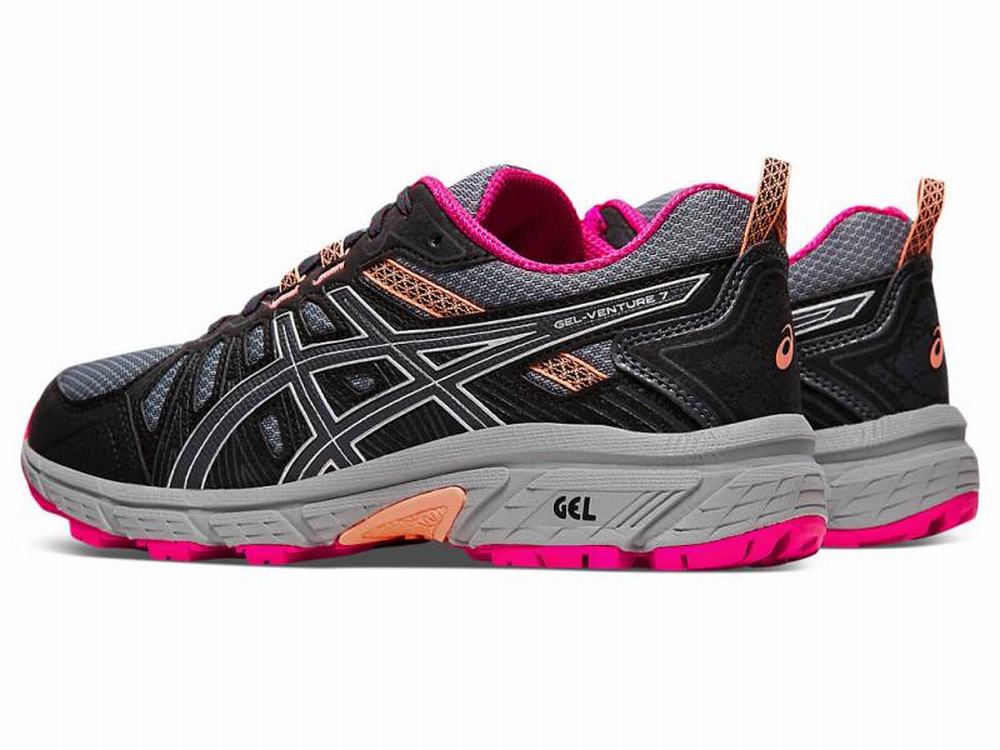 Chaussures Trail Asics GEL-VENTURE 7 (D) Femme Argent Grise | WHZ-725901