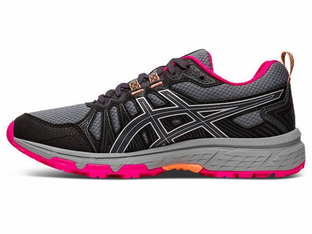 Chaussures Trail Asics GEL-VENTURE 7 (D) Femme Argent Grise | WHZ-725901