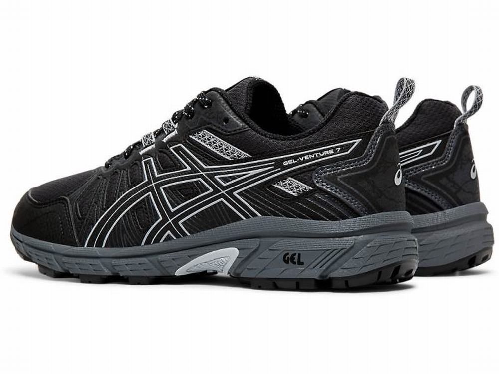 Chaussures Trail Asics GEL-VENTURE 7 Femme Noir Grise | BRD-238740