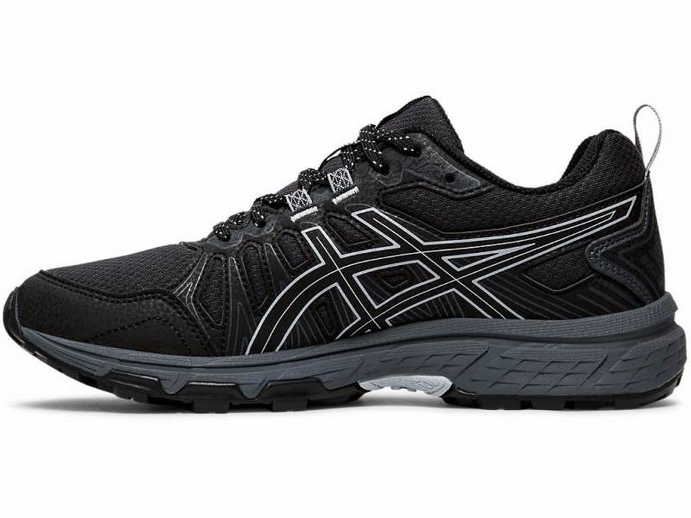 Chaussures Trail Asics GEL-VENTURE 7 Femme Noir Grise | BRD-238740