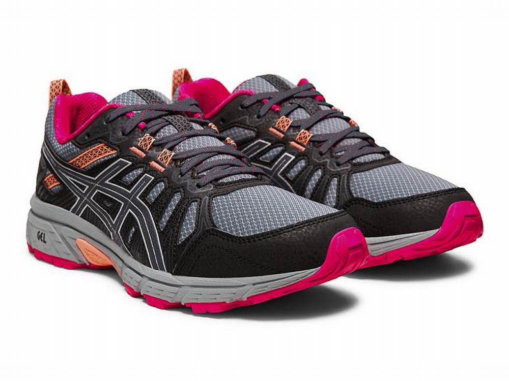 Chaussures Trail Asics GEL-VENTURE 7 Femme Argent Grise | IVE-034628