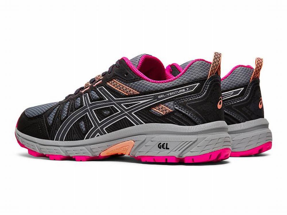 Chaussures Trail Asics GEL-VENTURE 7 Femme Argent Grise | IVE-034628