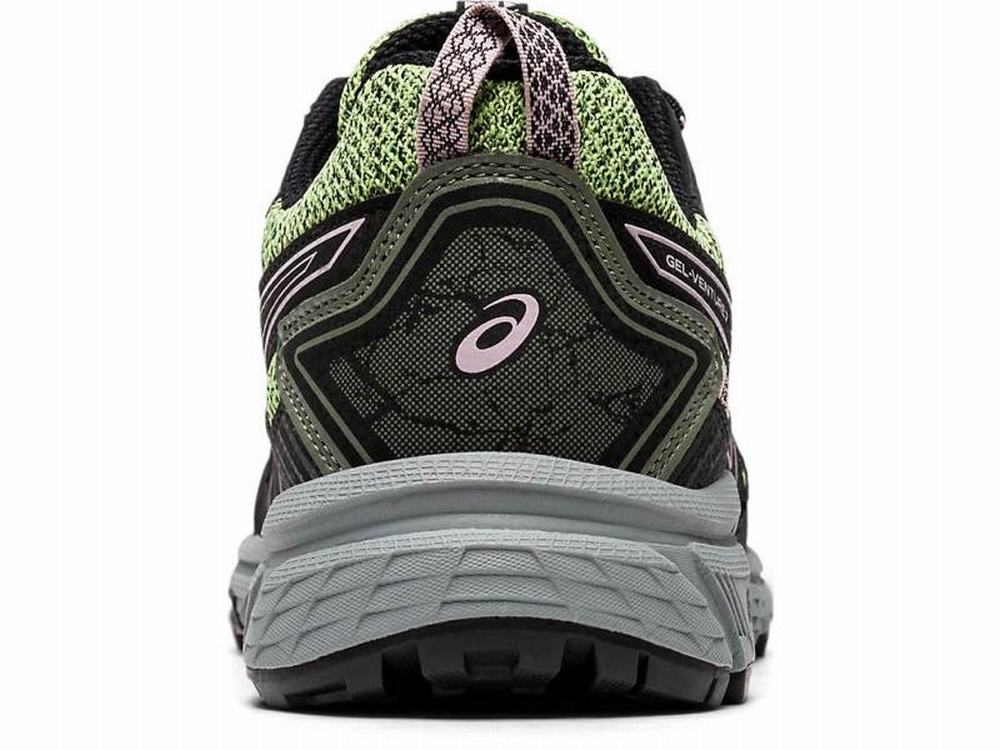 Chaussures Trail Asics GEL-VENTURE 7 Femme Vert Rose | JLV-615342