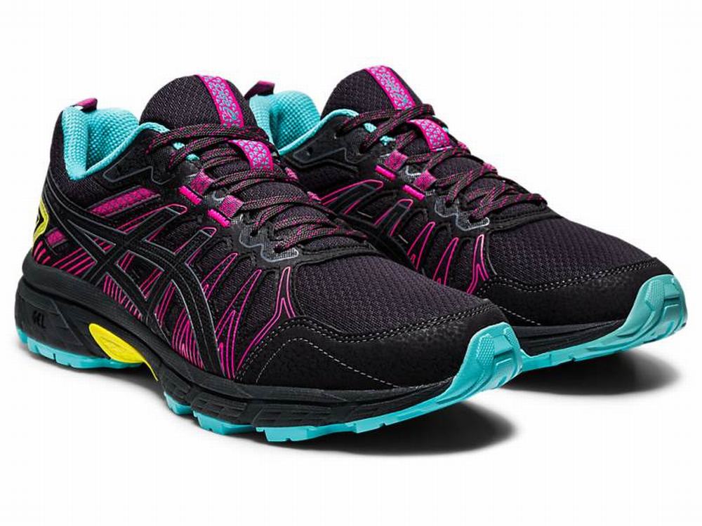 Chaussures Trail Asics GEL-VENTURE 7 Femme Grise | NUR-415723