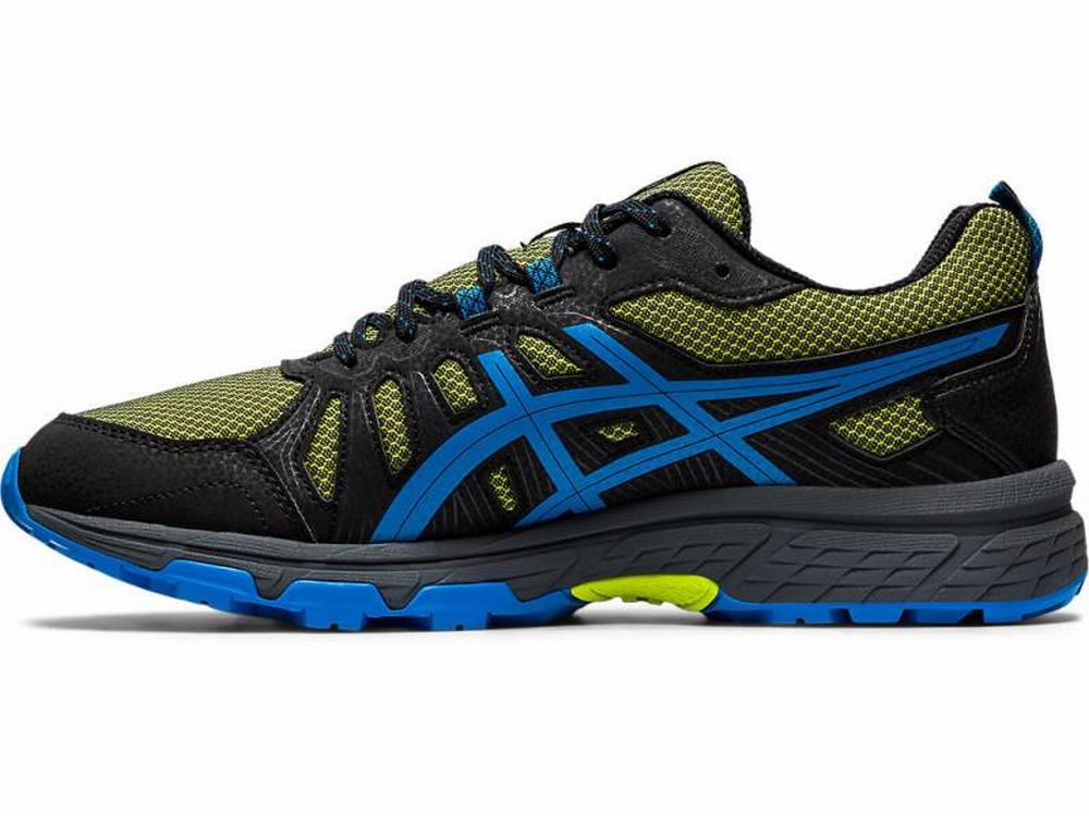 Chaussures Trail Asics GEL-VENTURE 7 Homme Vert Clair Bleu | EFL-965184