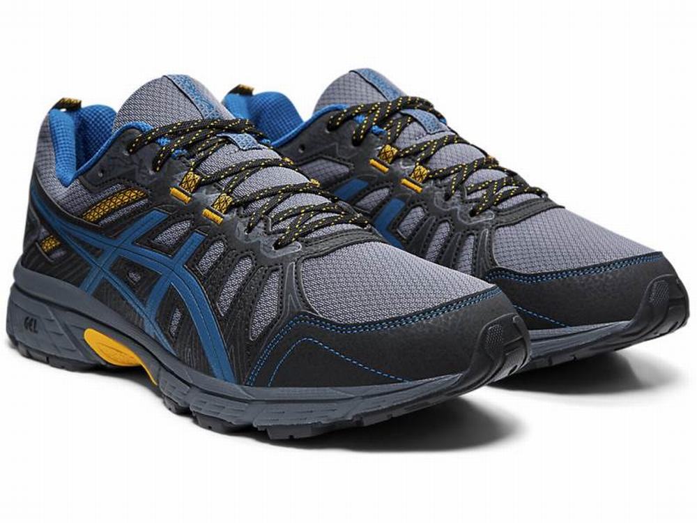 Chaussures Trail Asics GEL-VENTURE 7 Homme Noir | KIA-879345