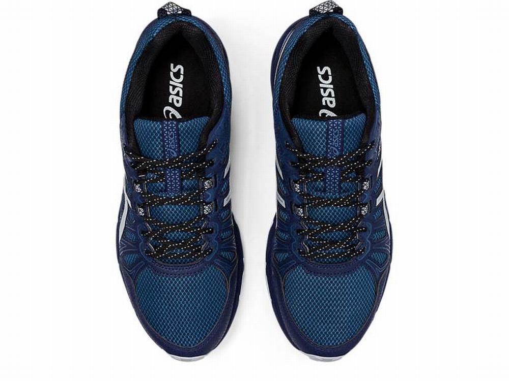 Chaussures Trail Asics GEL-VENTURE 7 Homme Bleu Marine Grise | PEJ-174960