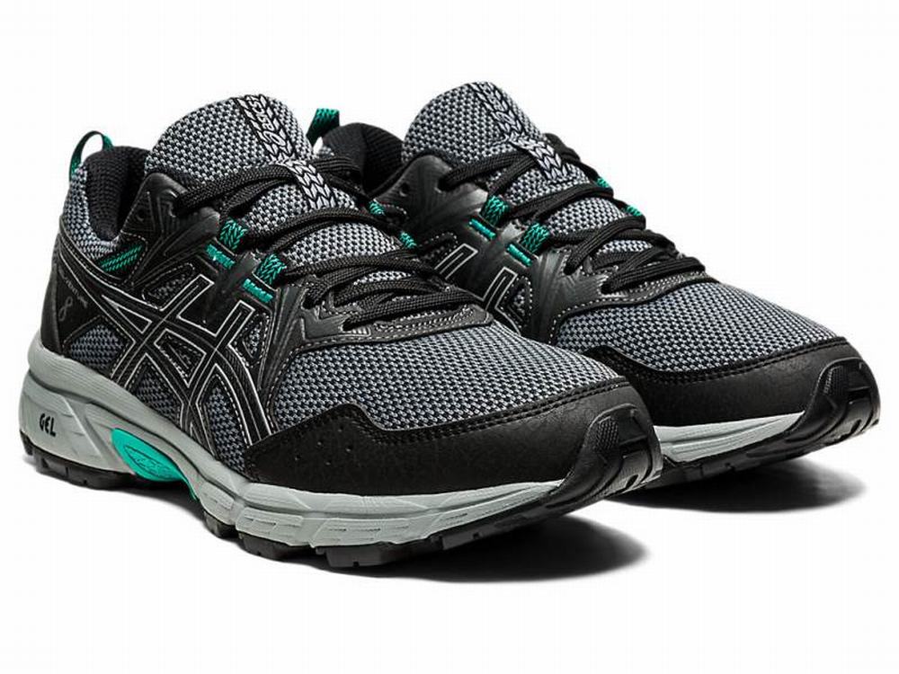 Chaussures Trail Asics GEL-VENTURE 8 Femme Noir | KAI-453017