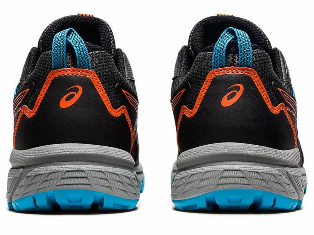 Chaussures Trail Asics GEL-VENTURE 8 Homme Noir Doré Orange | DJX-136295