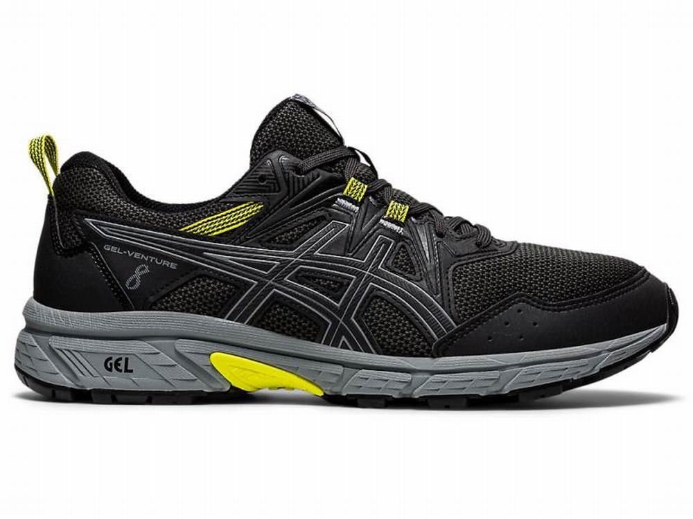 Chaussures Trail Asics GEL-VENTURE 8 Homme Grise Foncé | ZJO-618924