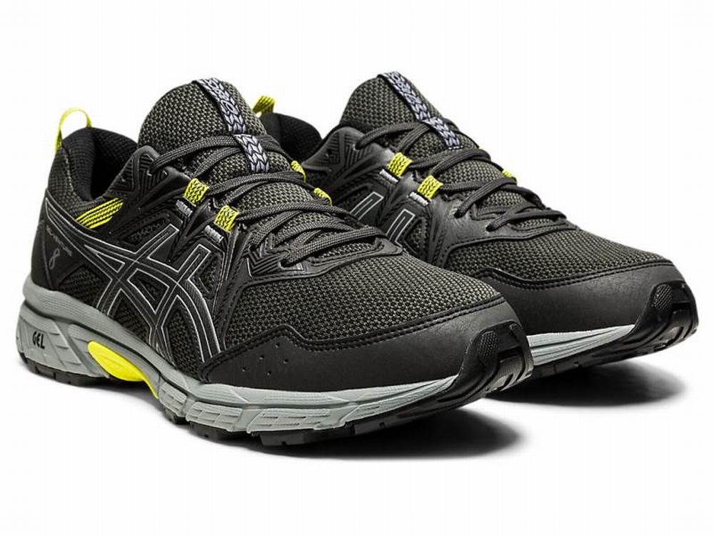 Chaussures Trail Asics GEL-VENTURE 8 Homme Grise Foncé | ZJO-618924