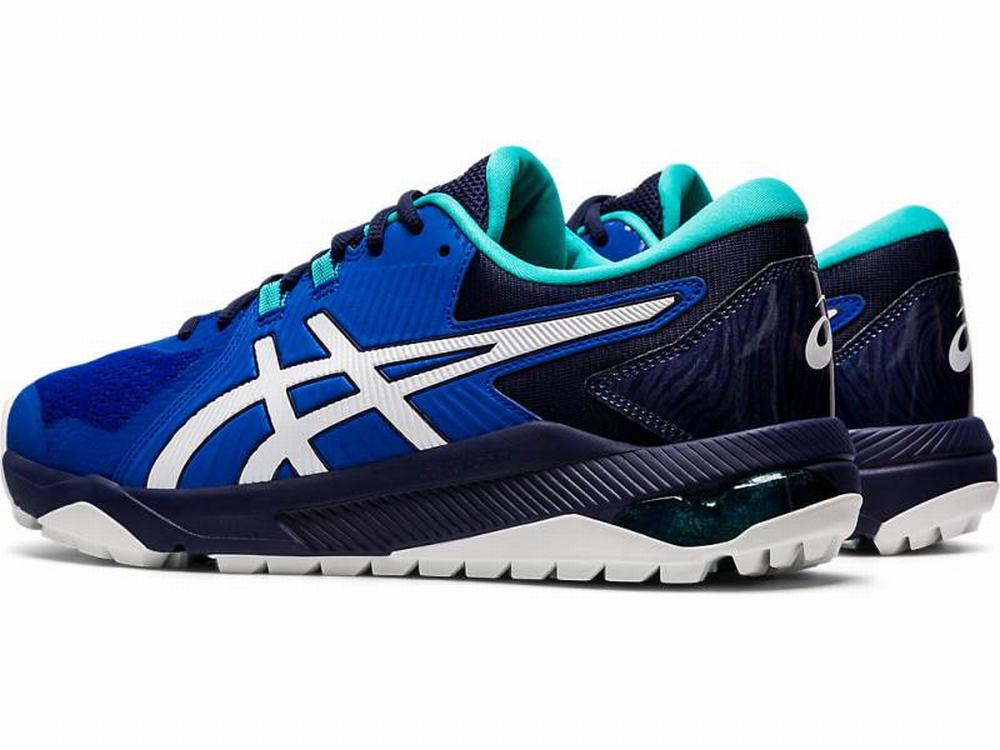 Chaussures de Golf Asics GEL-COURSE GLIDE Homme Blanche Bleu | FVS-916837