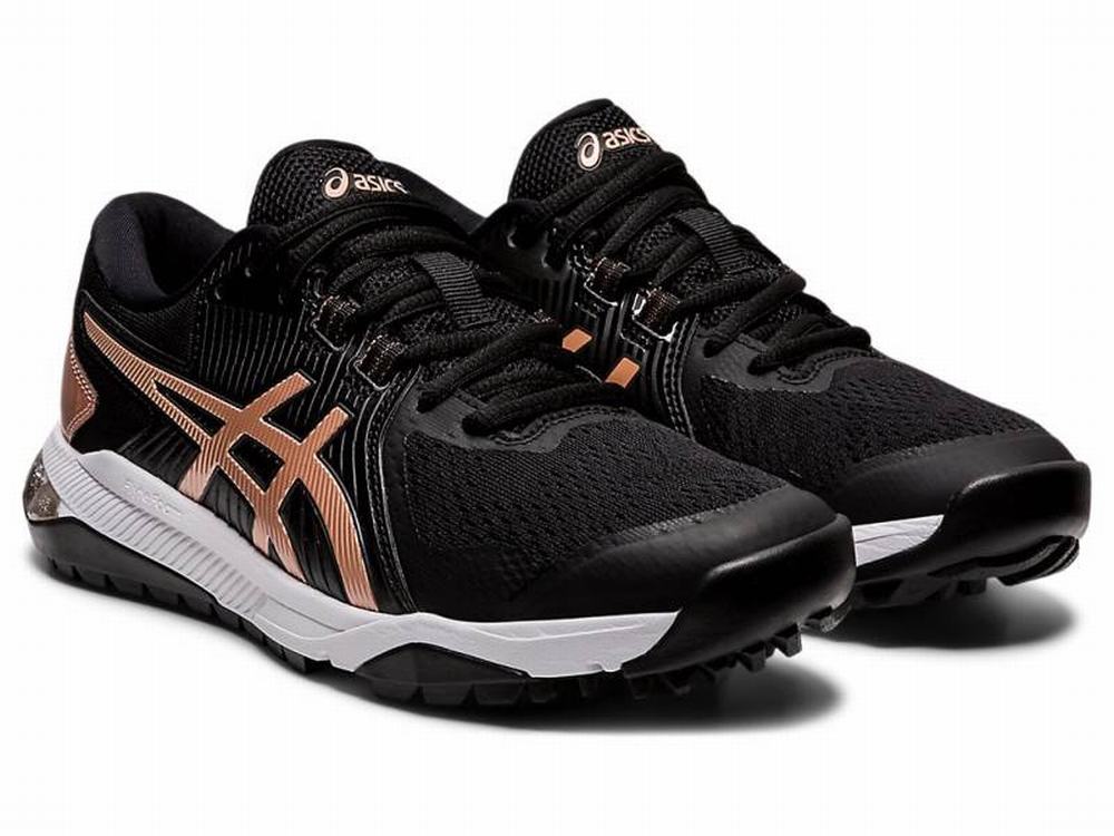 Chaussures de Golf Asics GEL-COURSE GLIDE Femme Noir Rose Doré | POD-268749