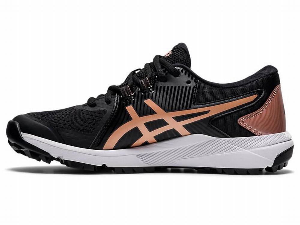 Chaussures de Golf Asics GEL-COURSE GLIDE Femme Noir Rose Doré | POD-268749