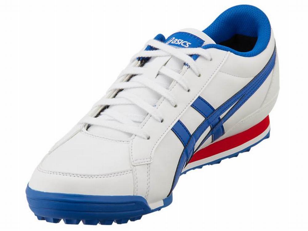 Chaussures de Golf Asics GEL-PRESHOT CLASSIC 3 Femme Bleu Royal Blanche | MXJ-895473