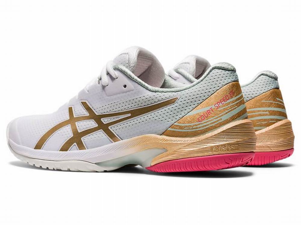 Chaussures de Tennis Asics COURT SPEED FF L.E. Femme Blanche | QSK-067213