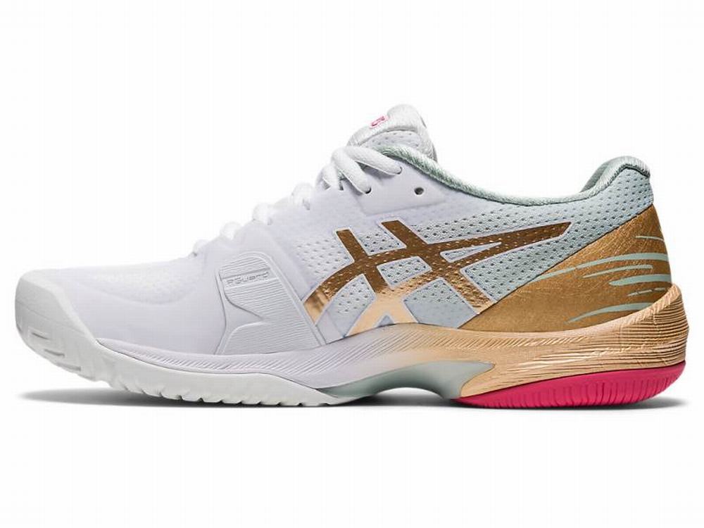 Chaussures de Tennis Asics COURT SPEED FF L.E. Femme Blanche | QSK-067213