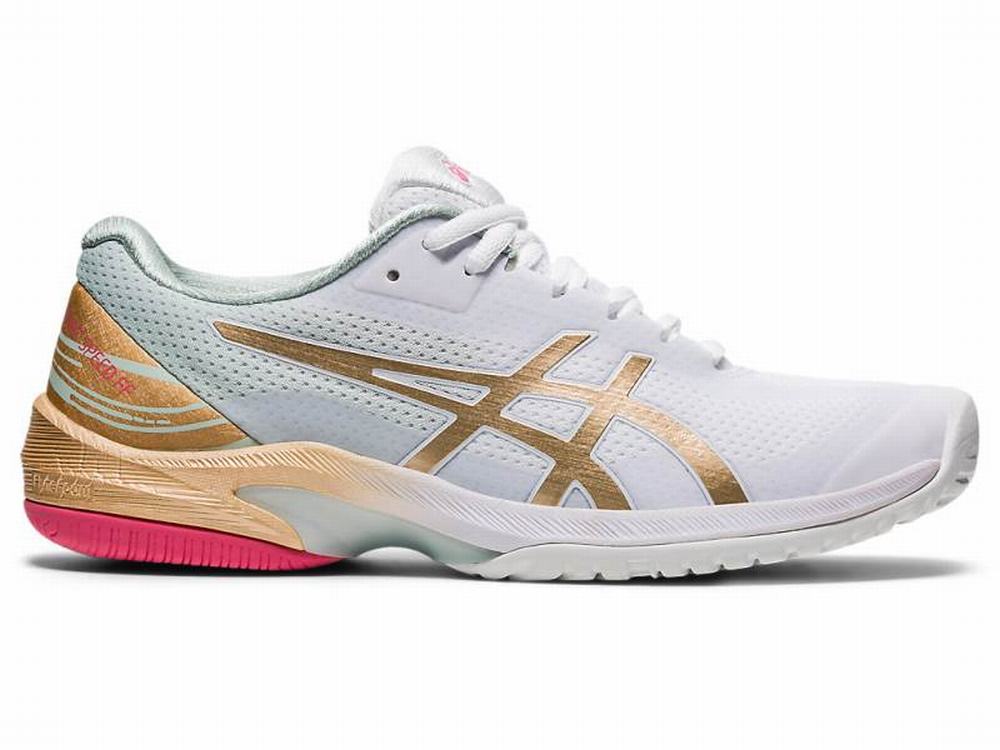 Chaussures de Tennis Asics COURT SPEED FF L.E. Femme Blanche | QSK-067213