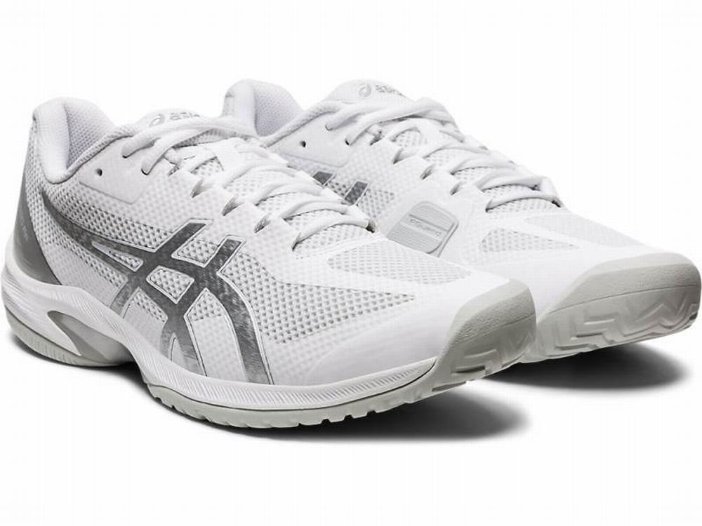 Chaussures de Tennis Asics Court Speed FF Homme Blanche Argent | TIL-729408