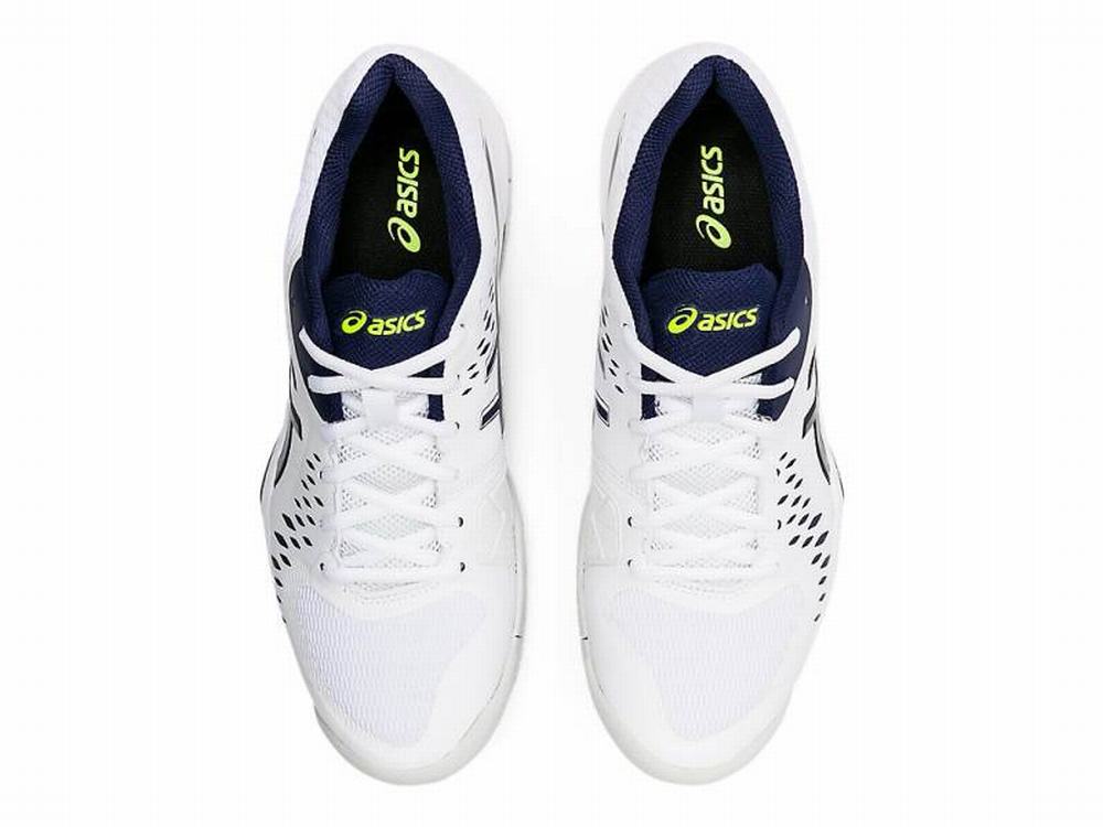 Chaussures de Tennis Asics GEL-CHALLENGER 12 Homme Bleu Marine Blanche | FIZ-730486