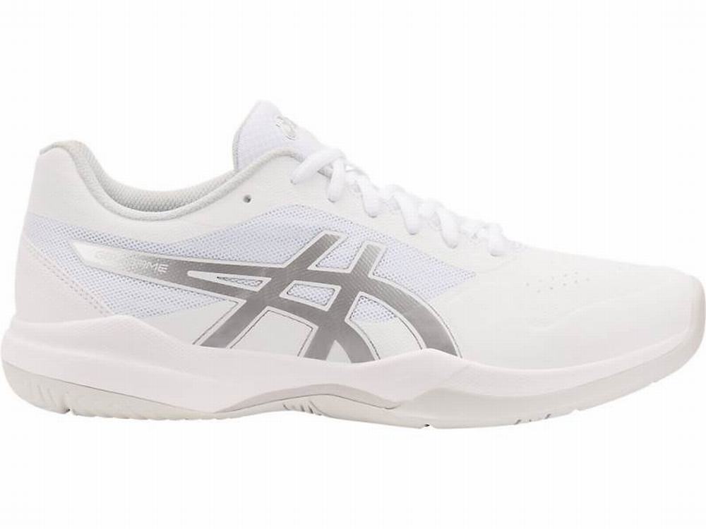 Chaussures de Tennis Asics GEL-GAME 7 Homme Blanche Argent | AUT-172304