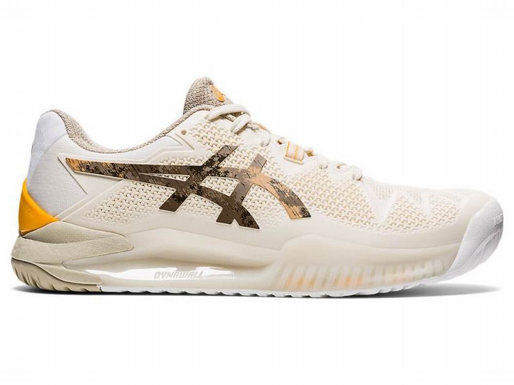 Chaussures de Tennis Asics GEL-RESOLUTION 8 L.E. Homme Blanche | IUE-603945