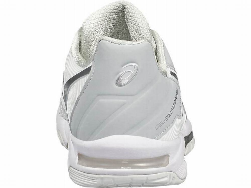 Chaussures de Tennis Asics GEL-Solution Speed 3 Femme Blanche Argent | JMW-201564